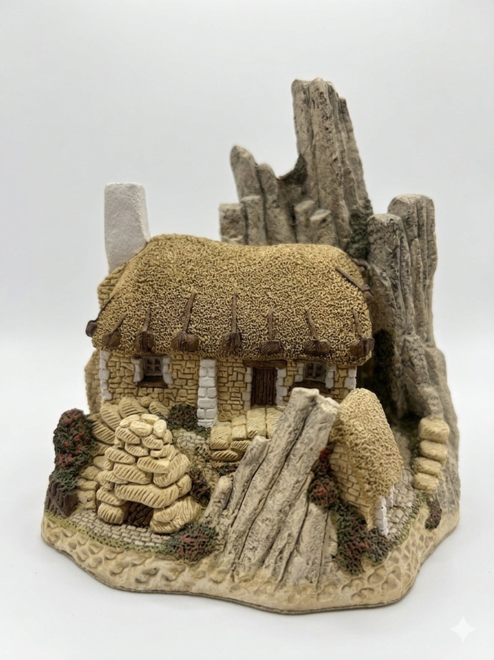 Vintage David Winter Scottish Collection Crofter's Cottage 1988 Signed
